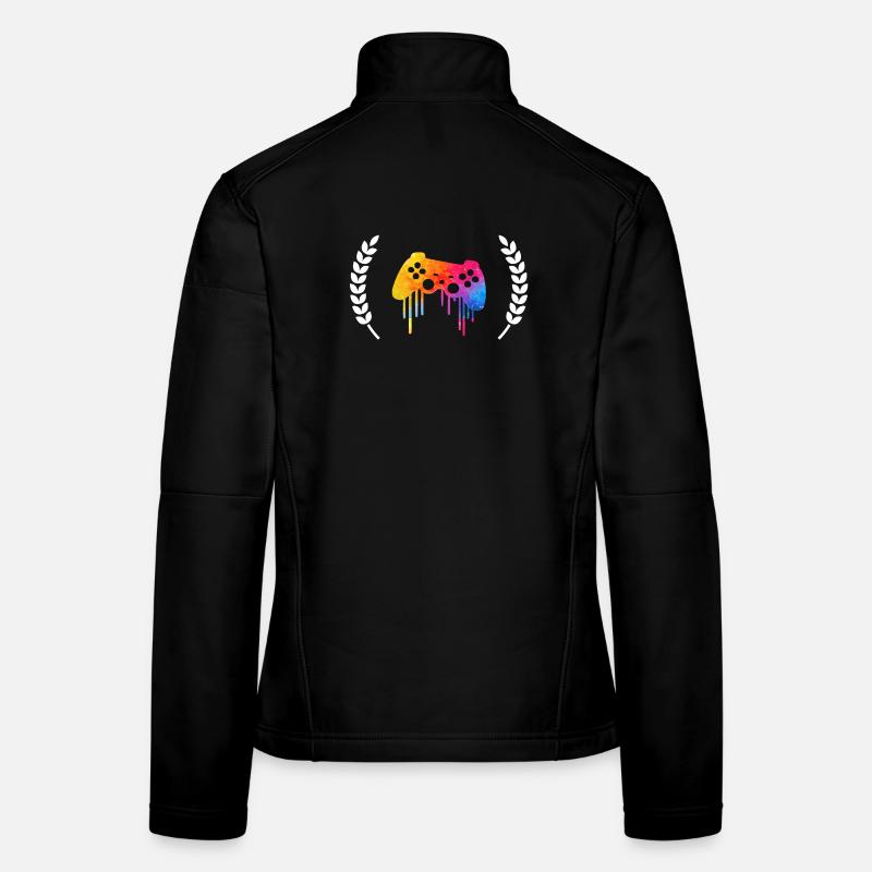 Emblème des joueurs Veste en tissu softshell Femme