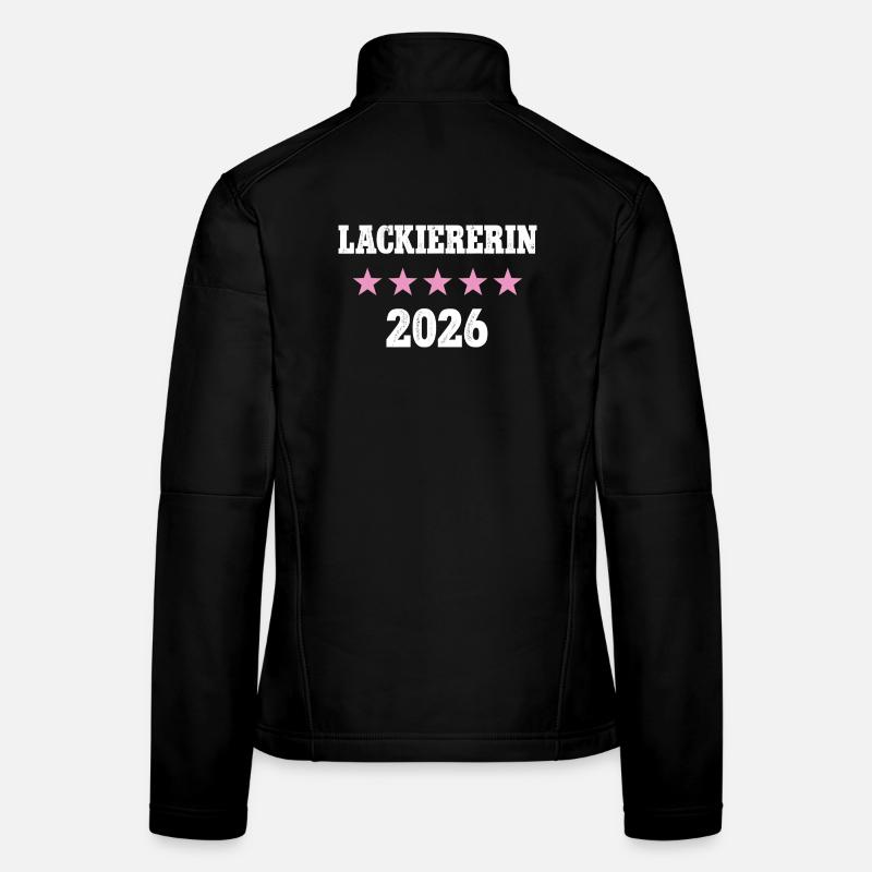 Painter 2026 Occupation Painter Paint Shop Trainee Women's Softshell Jacket