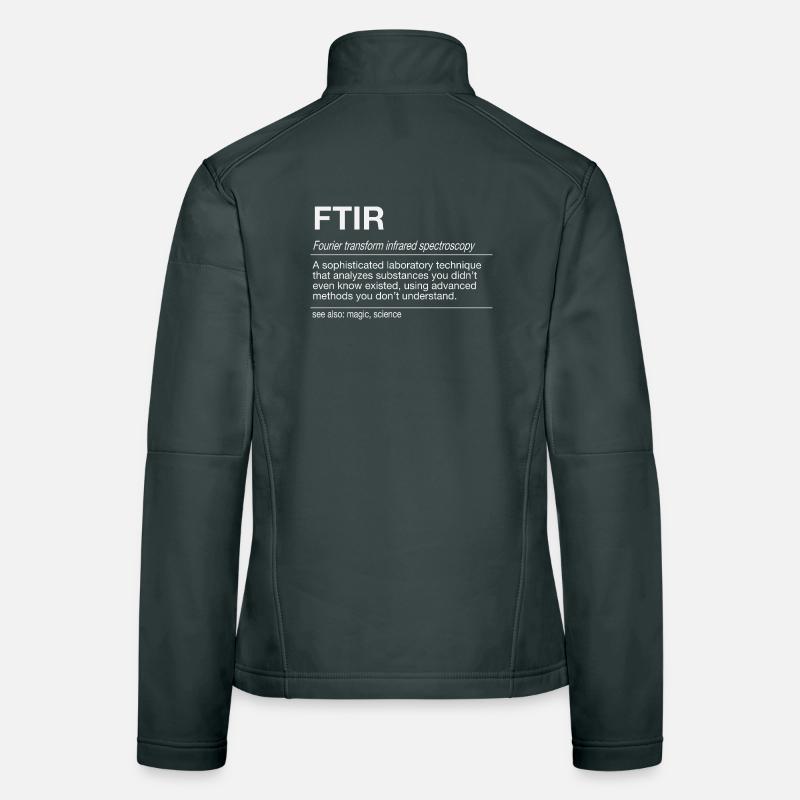 FTIR Spectroscopy Analysis Spectrometer Women's Softshell Jacket