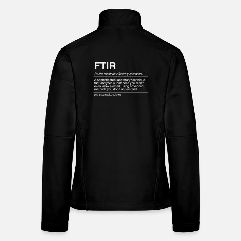 FTIR Spectroscopy Analysis Spectrometer Women's Softshell Jacket