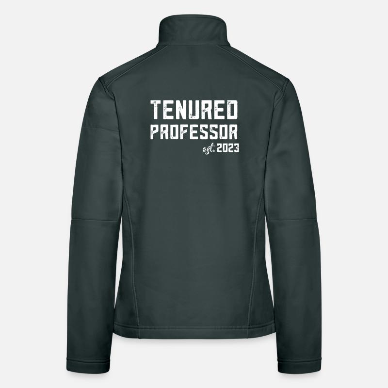 Professeur titulaire établi en 2023 Veste en tissu softshell Femme