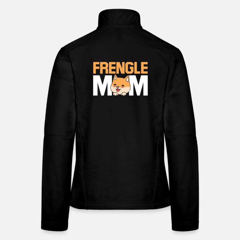 Frengle Hund Frauen Softshelljacke