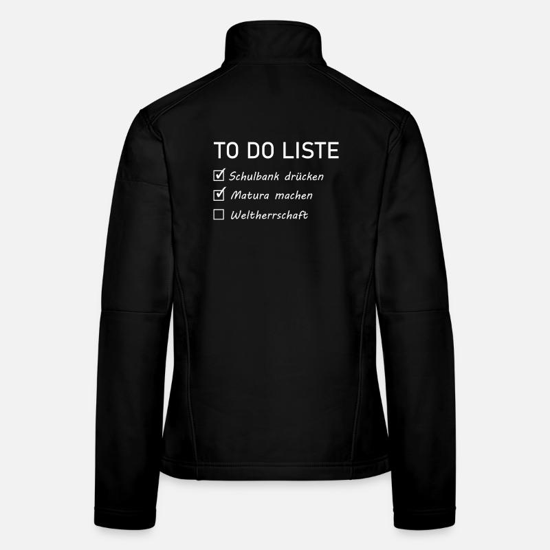 MATURA Spruch  Frauen Softshelljacke