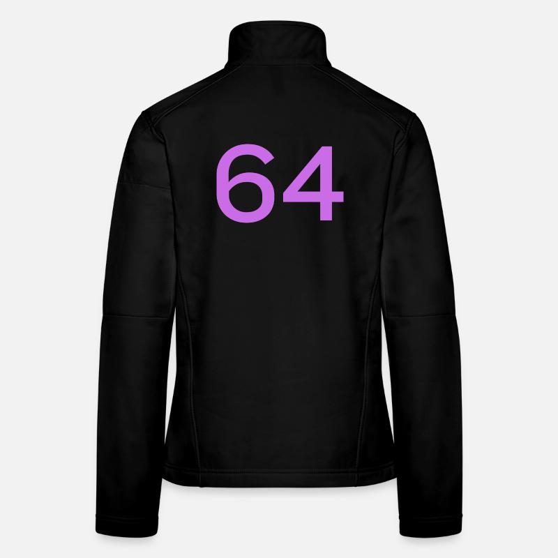 64 Veste en tissu softshell Femme