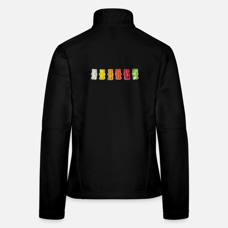 Gummibären Frauen Softshelljacke