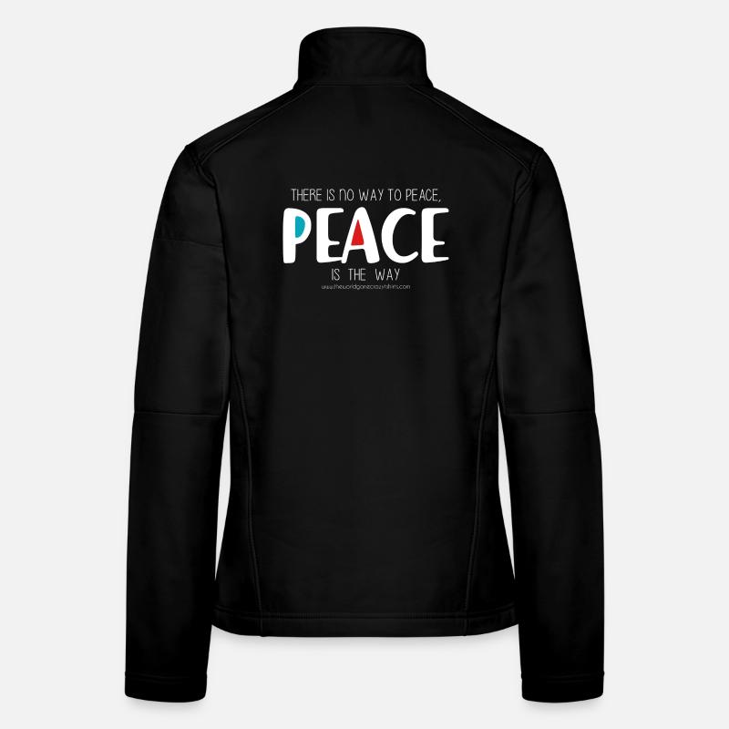 Peace 2 (dark) Women's Softshell Jacket