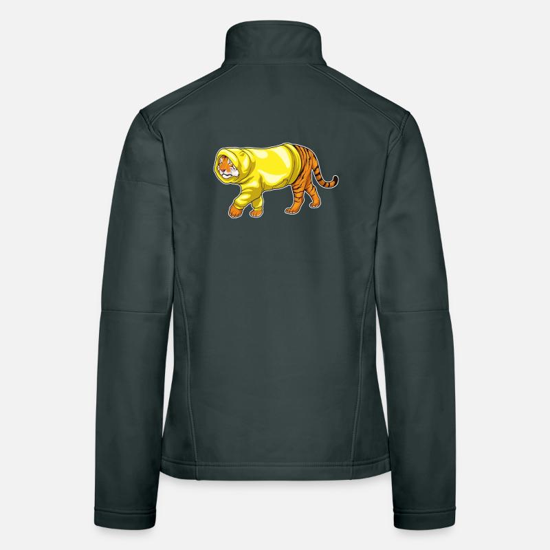 Sweat à capuche Tiger Veste en tissu softshell Femme