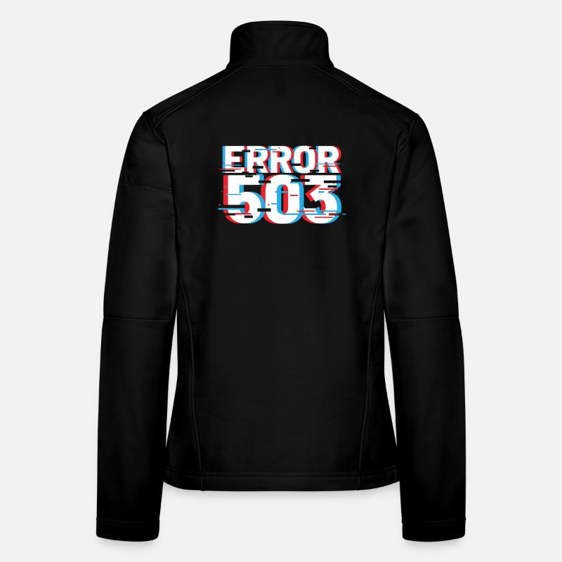 Error 503 Glitch Women's Softshell Jacket