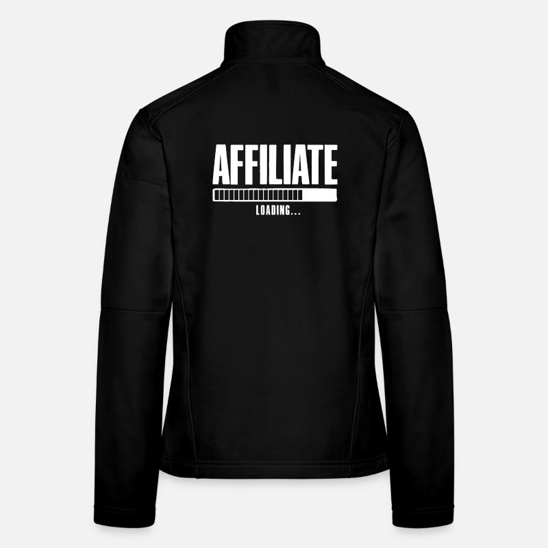 Affiliate Loading Online Business Affiliate Women's Softshell Jacket