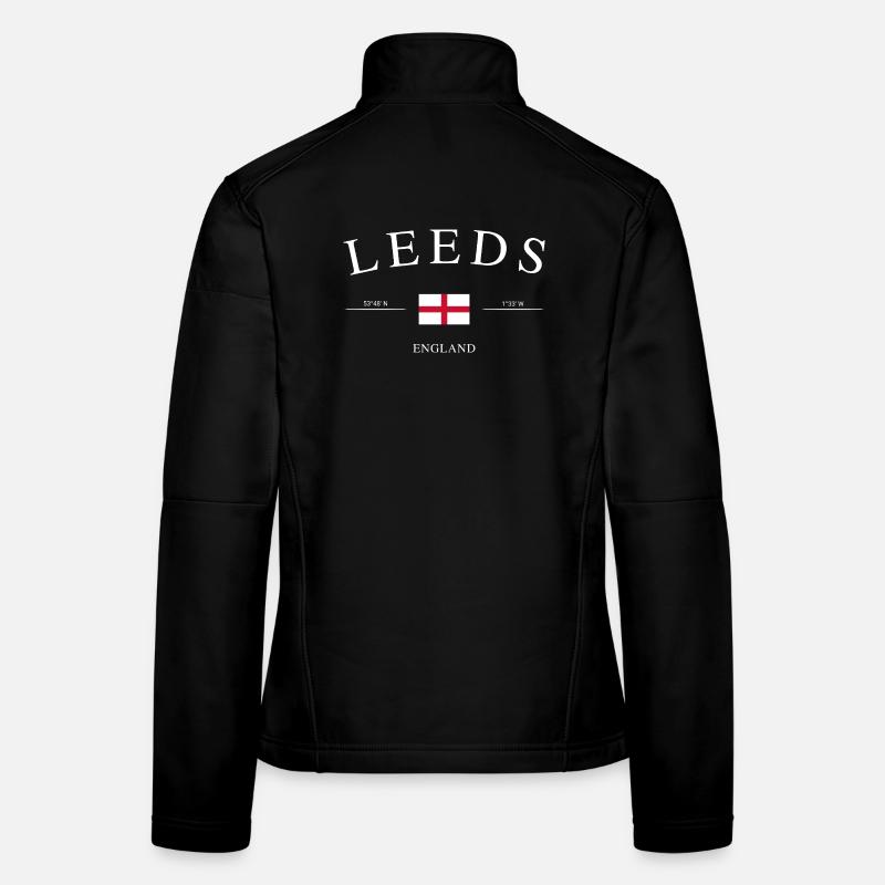 Leeds England – Urlaub Souvenir & Geschenk Frauen Softshelljacke