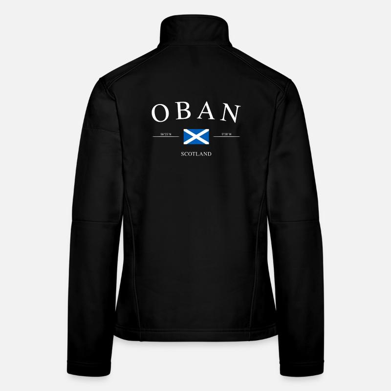 Oban Schottland – Urlaub Souvenir & Geschenk Frauen Softshelljacke
