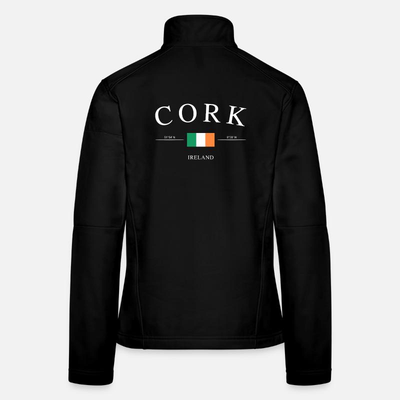 Cork Irland – Urlaub Souvenir & Geschenk Frauen Softshelljacke