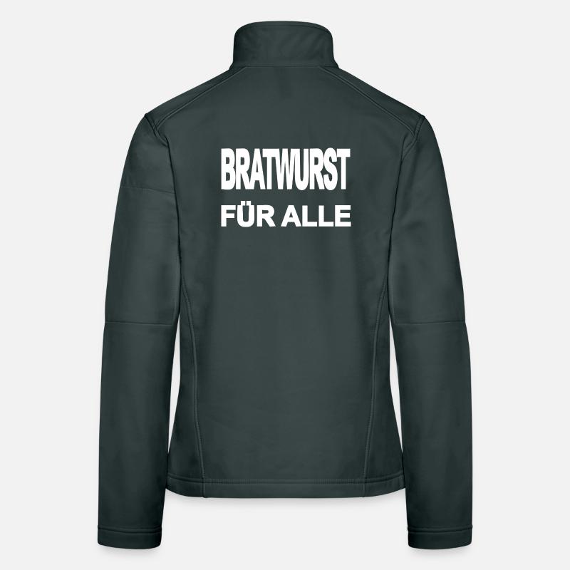Bratwurst Women's Softshell Jacket