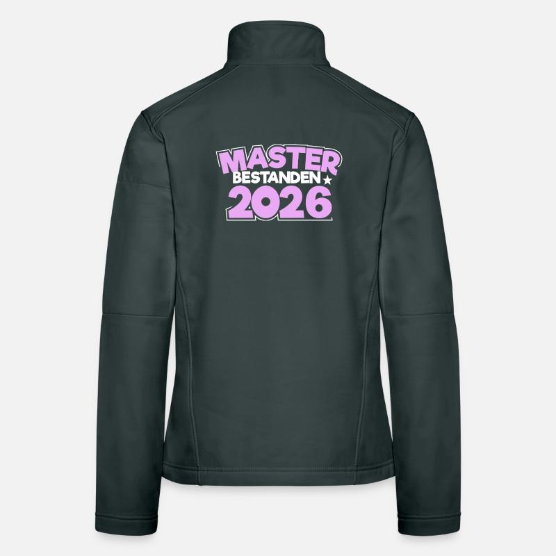 Master 2026 Diplôme Veste en tissu softshell Femme