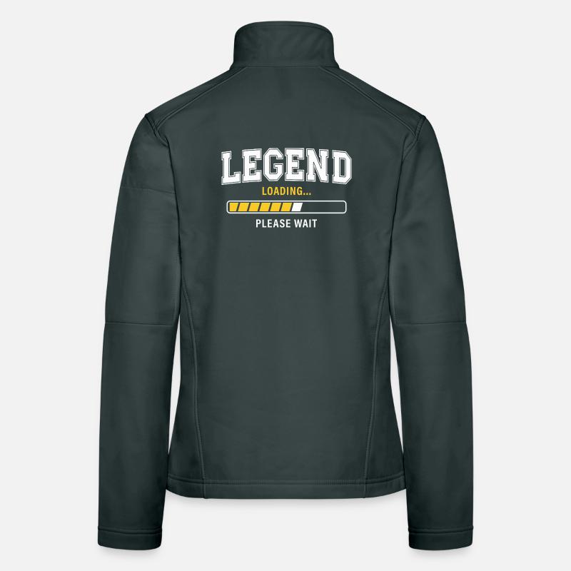 Legend Loading Please Wait Frauen Softshelljacke