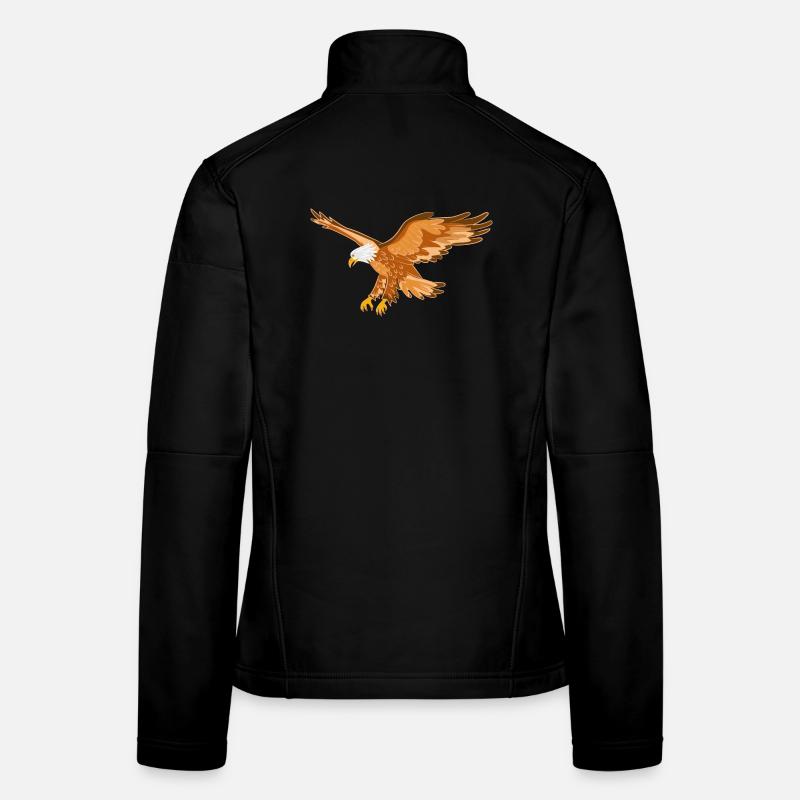Aigle Oiseau de proie Veste en tissu softshell Femme
