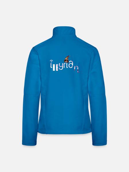 Illyrien - Veste en tissu softshell Femme - noir - Dos