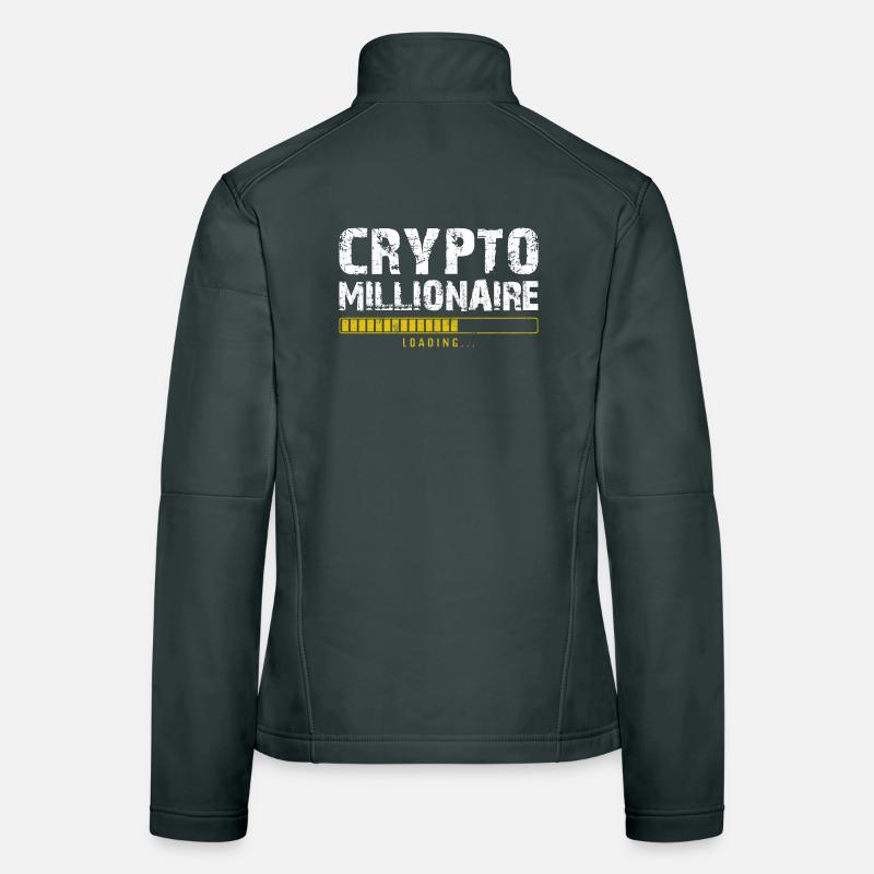 Crypto millionaire Women's Softshell Jacket