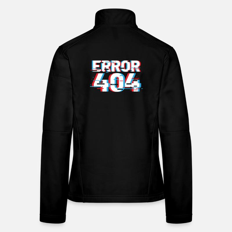 Fehler 404 Glitch Frauen Softshelljacke