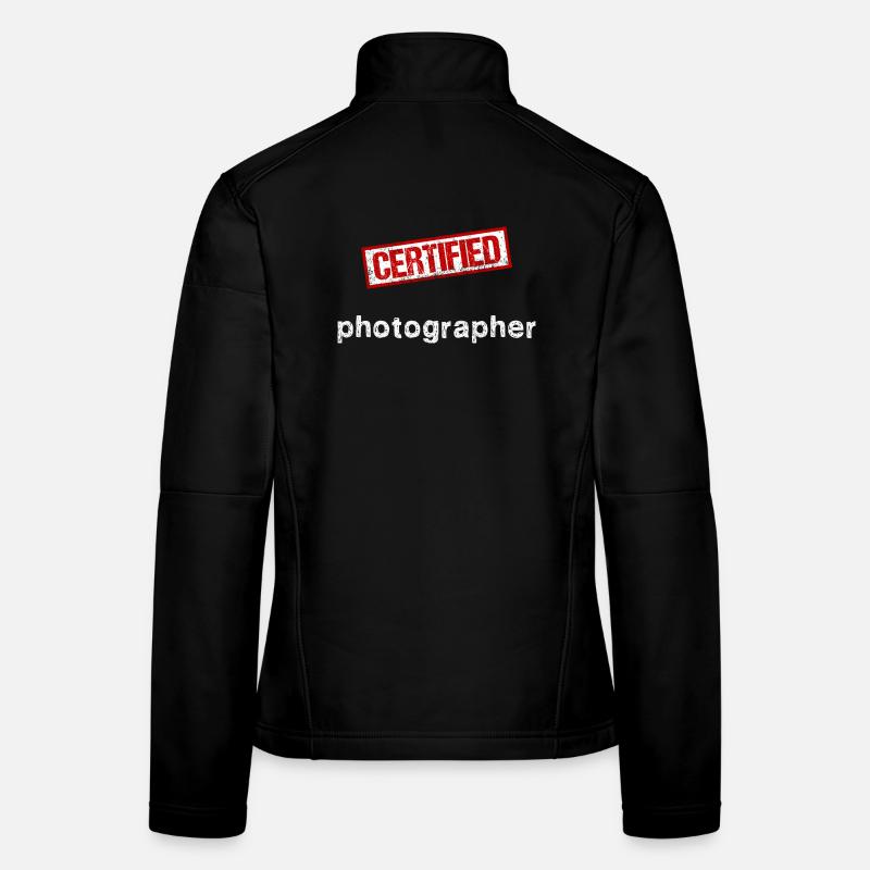 Photographe Veste en tissu softshell Femme