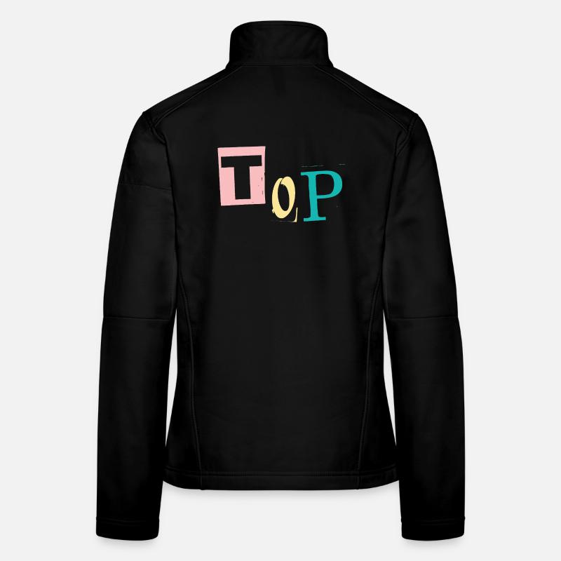 Top - Women's Softshell Jacket - black