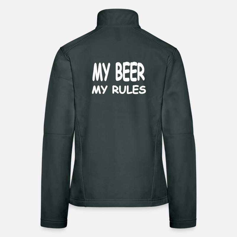Bière Veste en tissu softshell Femme