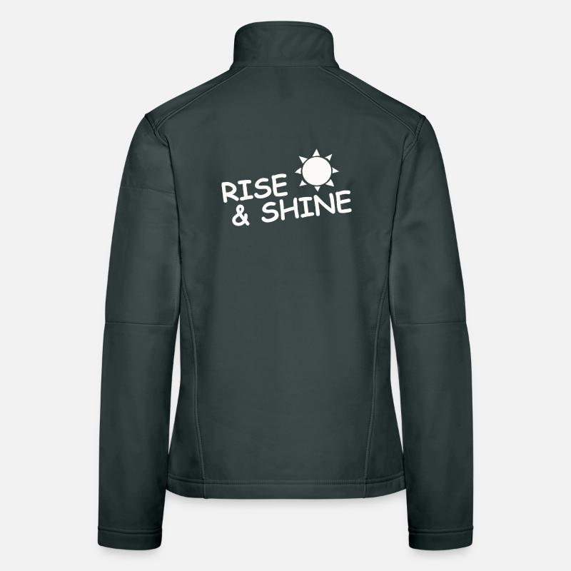 MONTER & BRILLER Veste en tissu softshell Femme