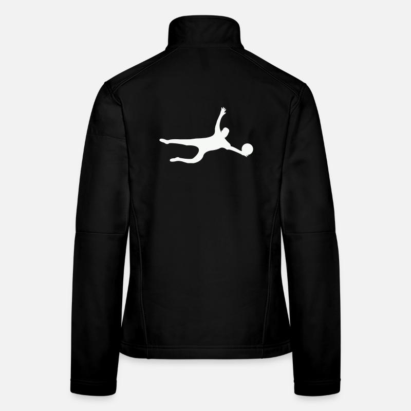 Dynamic Sport Silhouette Goalkeeper Women's Softshell Jacket