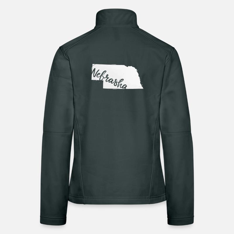 Nebraska Frauen Softshelljacke