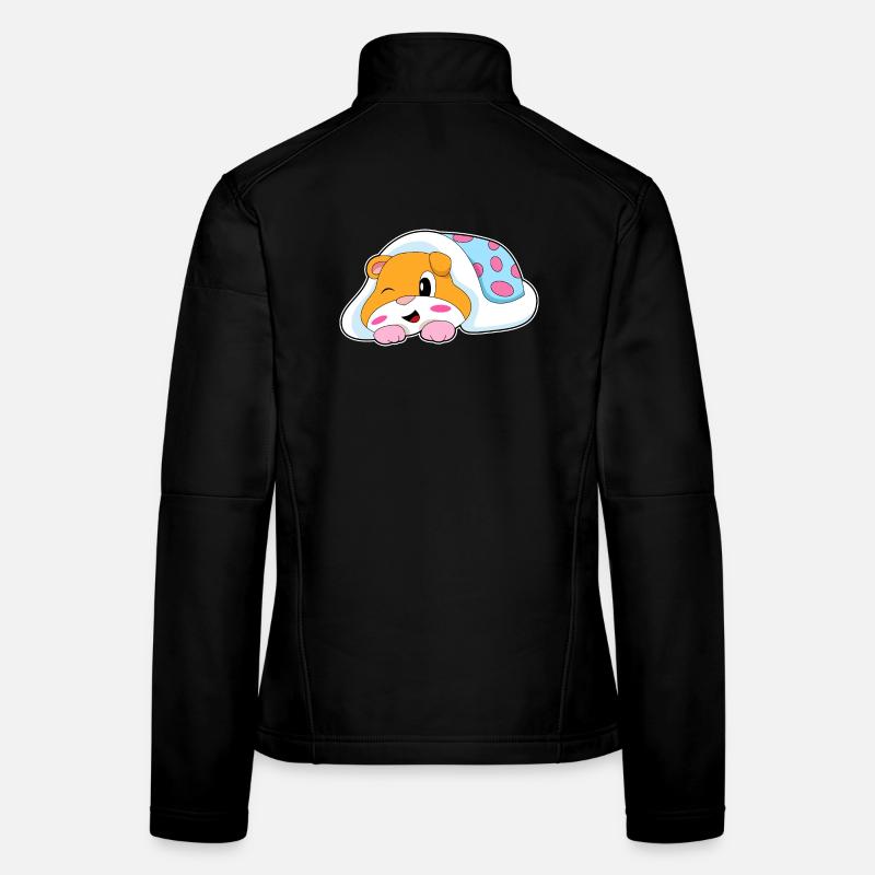 Couverture de couchage de hamster Veste en tissu softshell Femme