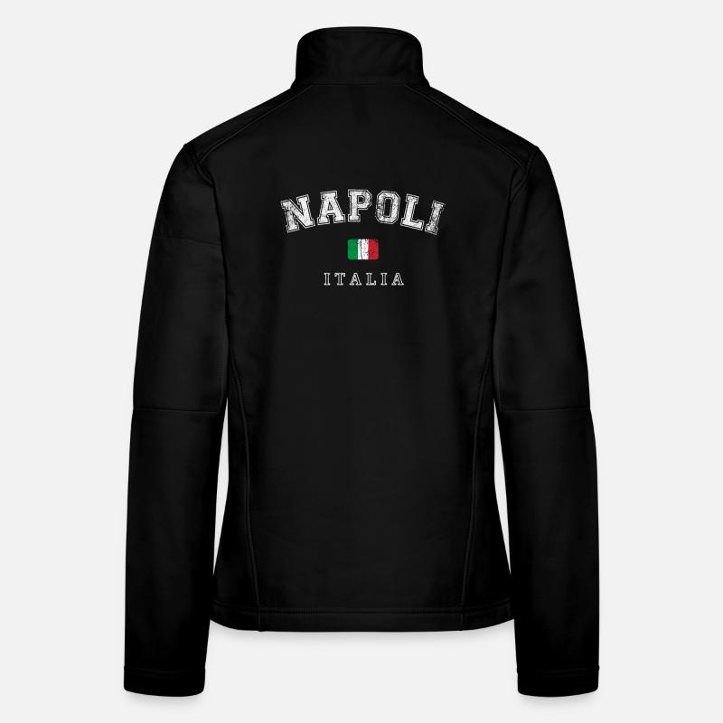 Naples Italie Veste en tissu softshell Femme