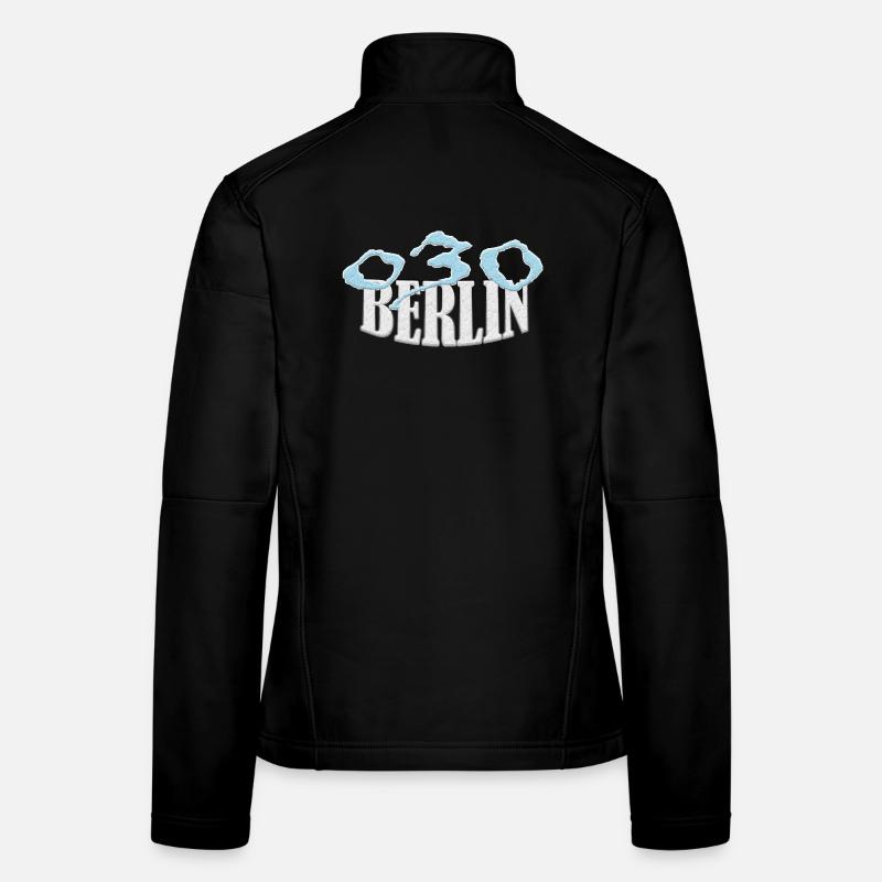 Berlin 030 Shirt exklusive Frauen Softshelljacke