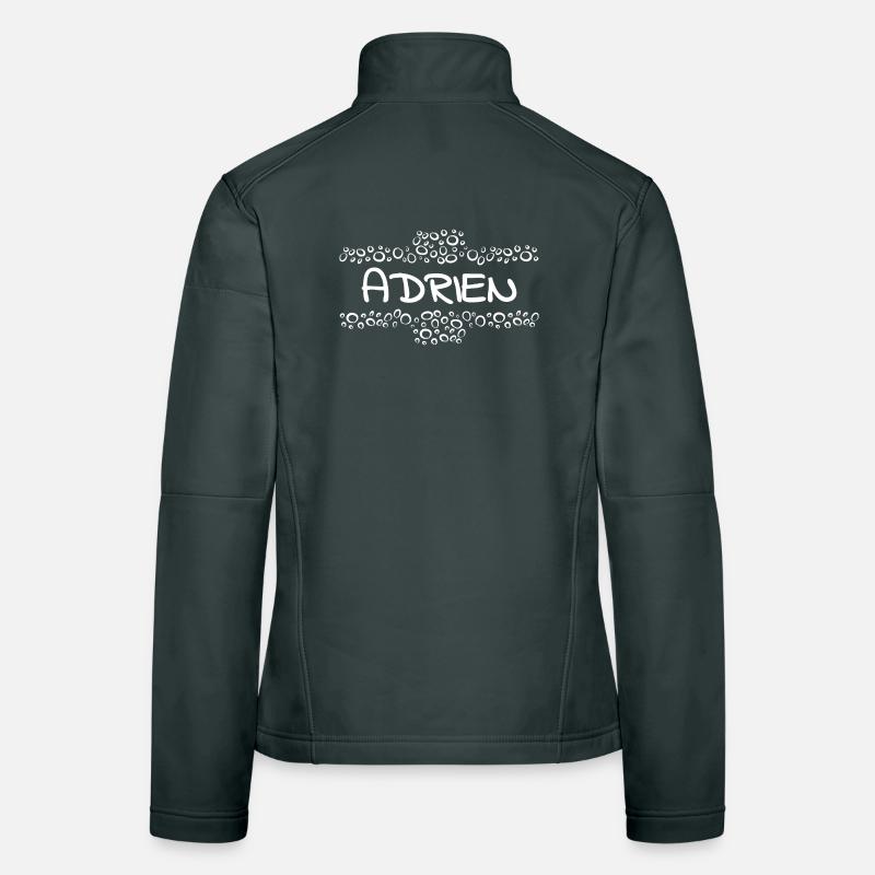 Prénom Adrien Veste en tissu softshell Femme