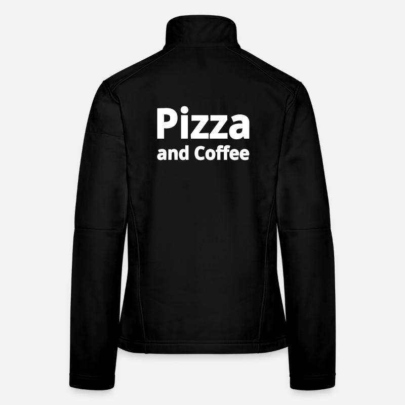 Pizza Veste en tissu softshell Femme