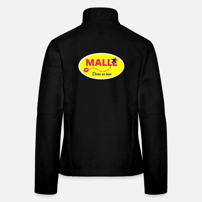 MALLE : Divas en tournée Veste en tissu softshell Femme