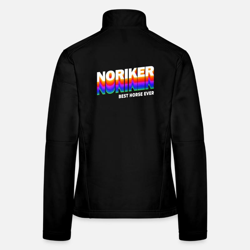 Noriker Horses Design / Gift Idea Women's Softshell Jacket