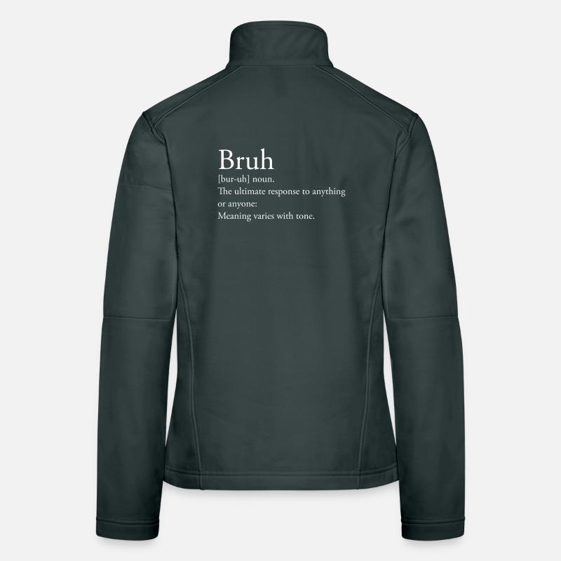Définition de Bruh Veste en tissu softshell Femme