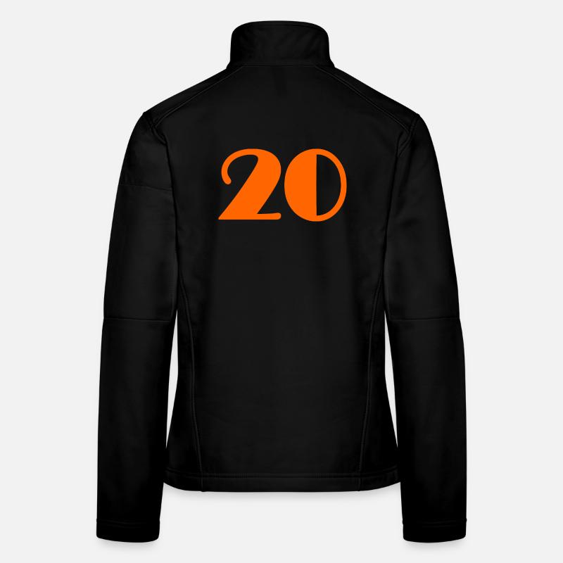 20. 20 YEARS. 20th ANNIVERSARY. 20TH ANNIVERSARY. Women's Softshell Jacket