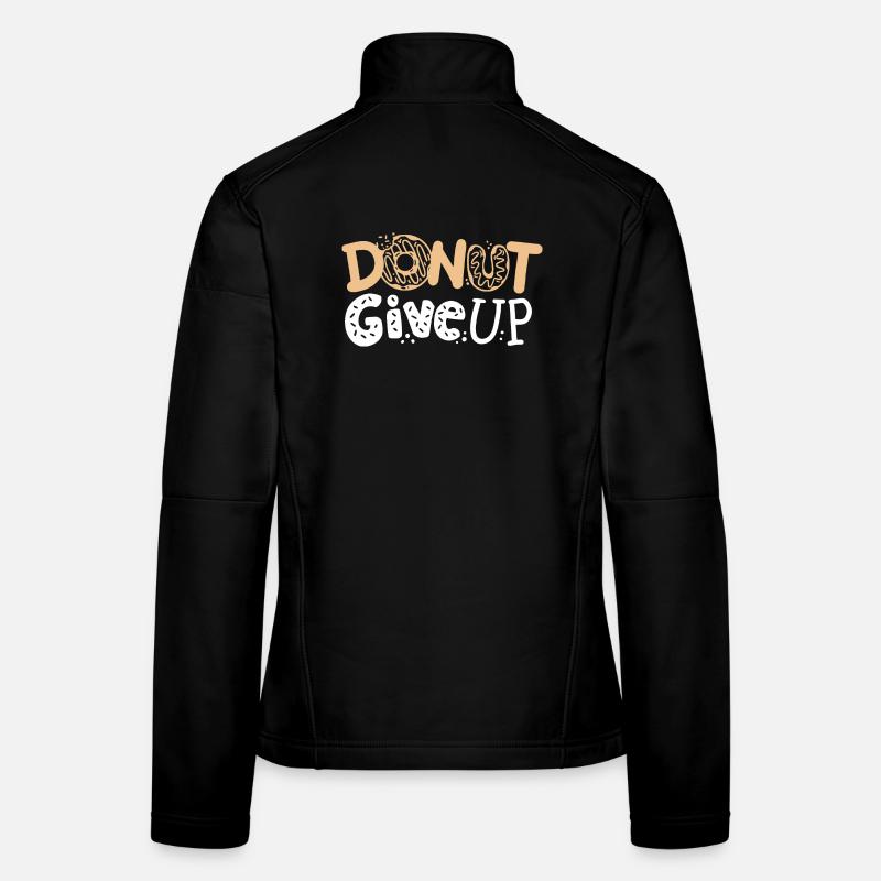 Donut Motivations-Donut Frauen Softshelljacke