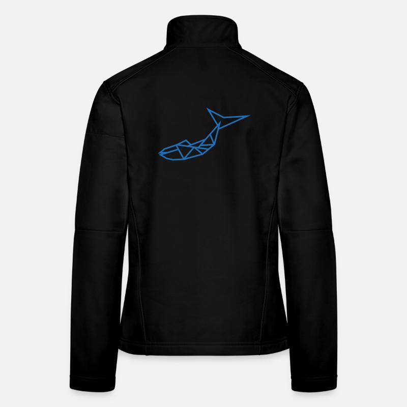 whale Frauen Softshelljacke