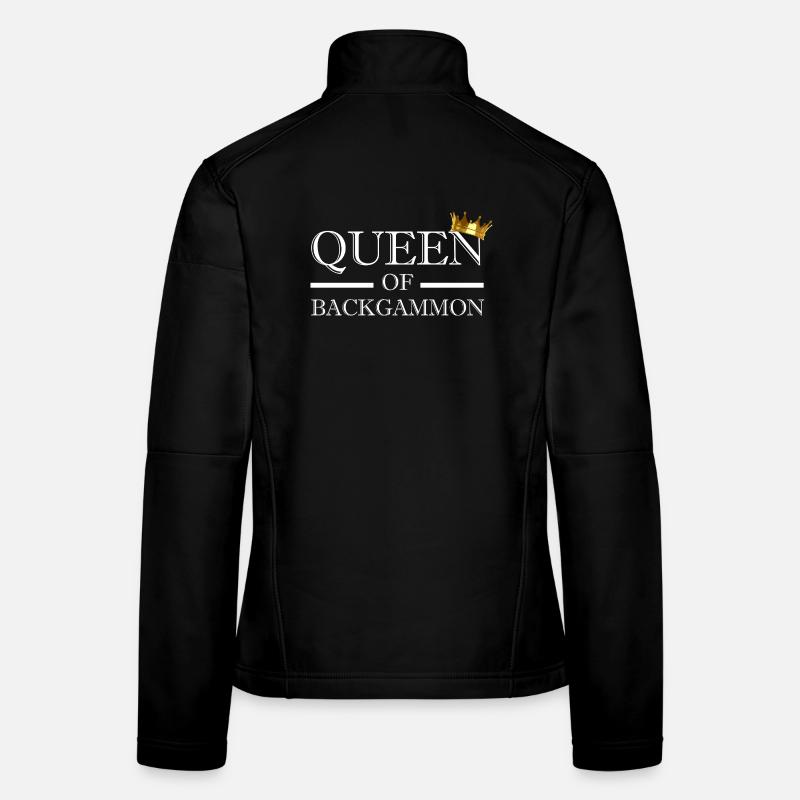 Reine Du Backgammon Veste en tissu softshell Femme
