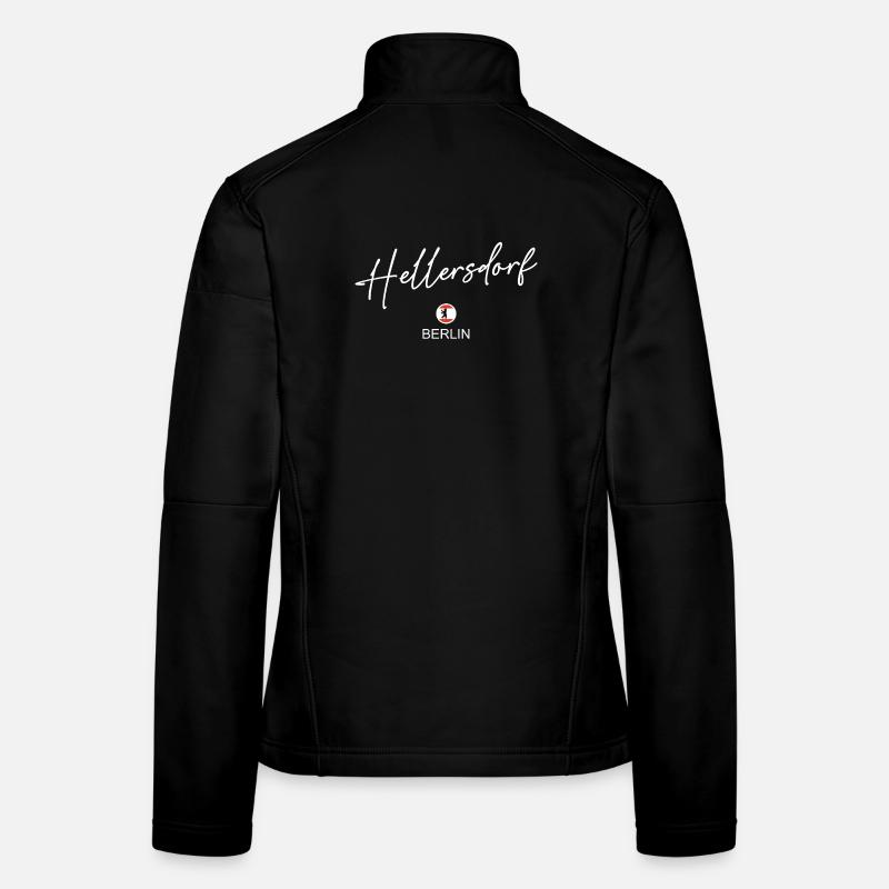 Hellersdorf - Berlin Flagge - Berliner Bär - Berli Frauen Softshelljacke
