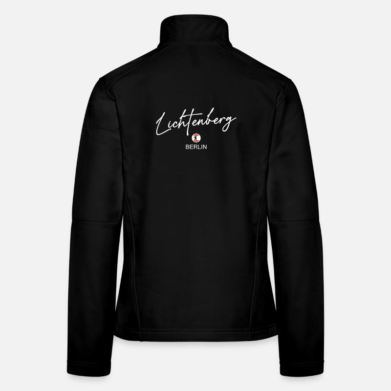 Lichtenberg - Drapeau de Berlin - Ours de Berlin Veste en tissu softshell Femme