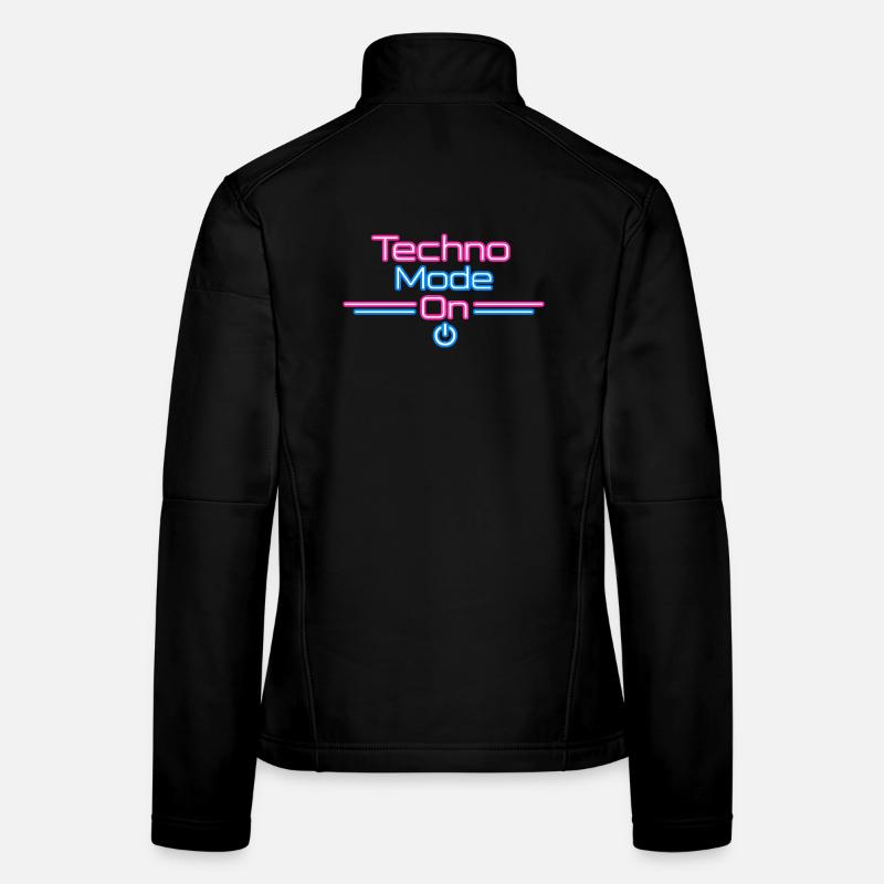 Techno Mode Neon On Veste en tissu softshell Femme
