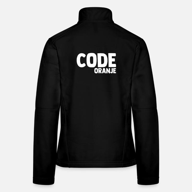 Code Oranje - Nederland - Netherlands Niederlande Frauen Softshelljacke
