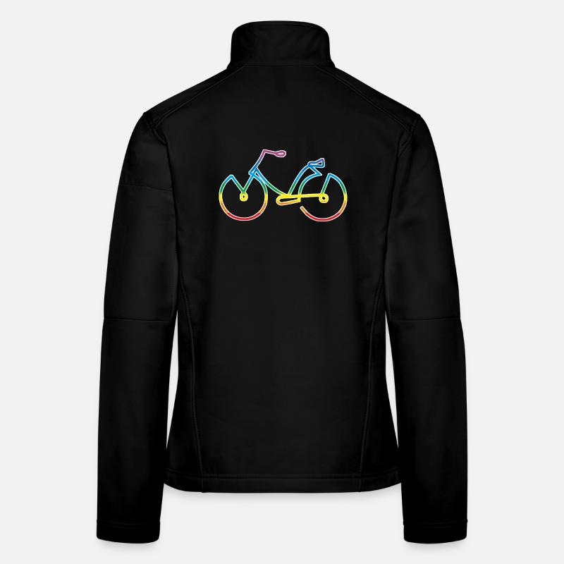vélo Veste en tissu softshell Femme