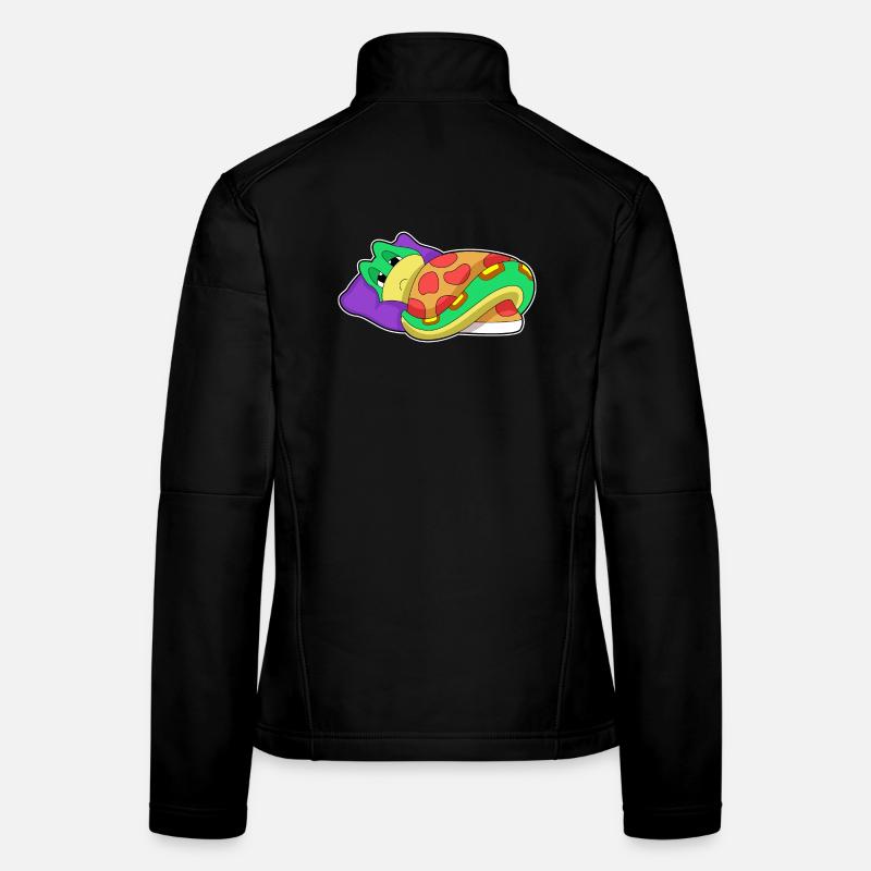 Schlange Schlafen Decke Frauen Softshelljacke