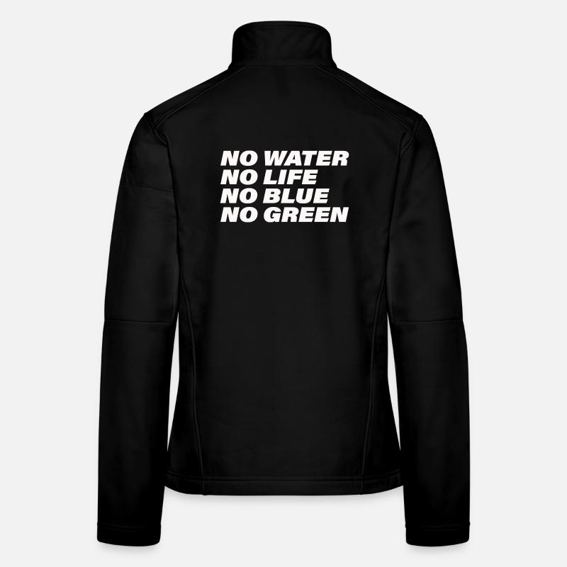 EAU Veste en tissu softshell Femme
