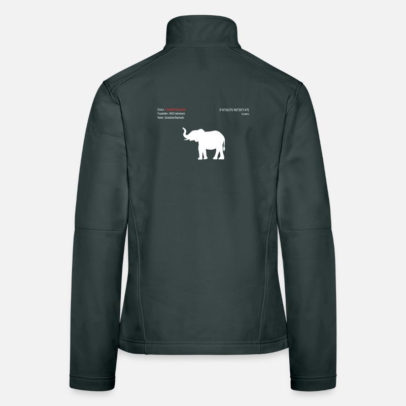 Elefant Frauen Softshelljacke