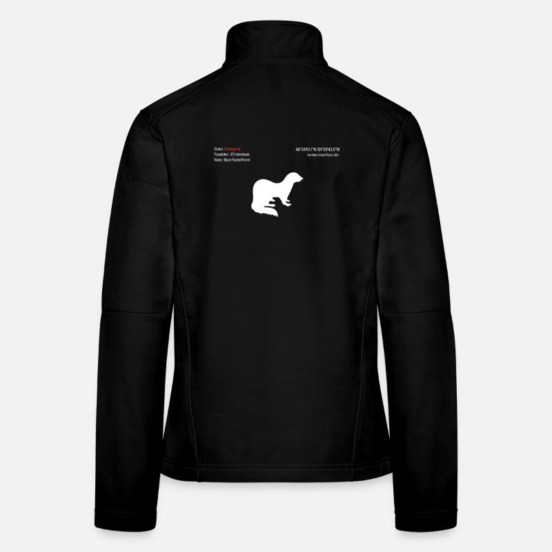 Frettchen Frauen Softshelljacke